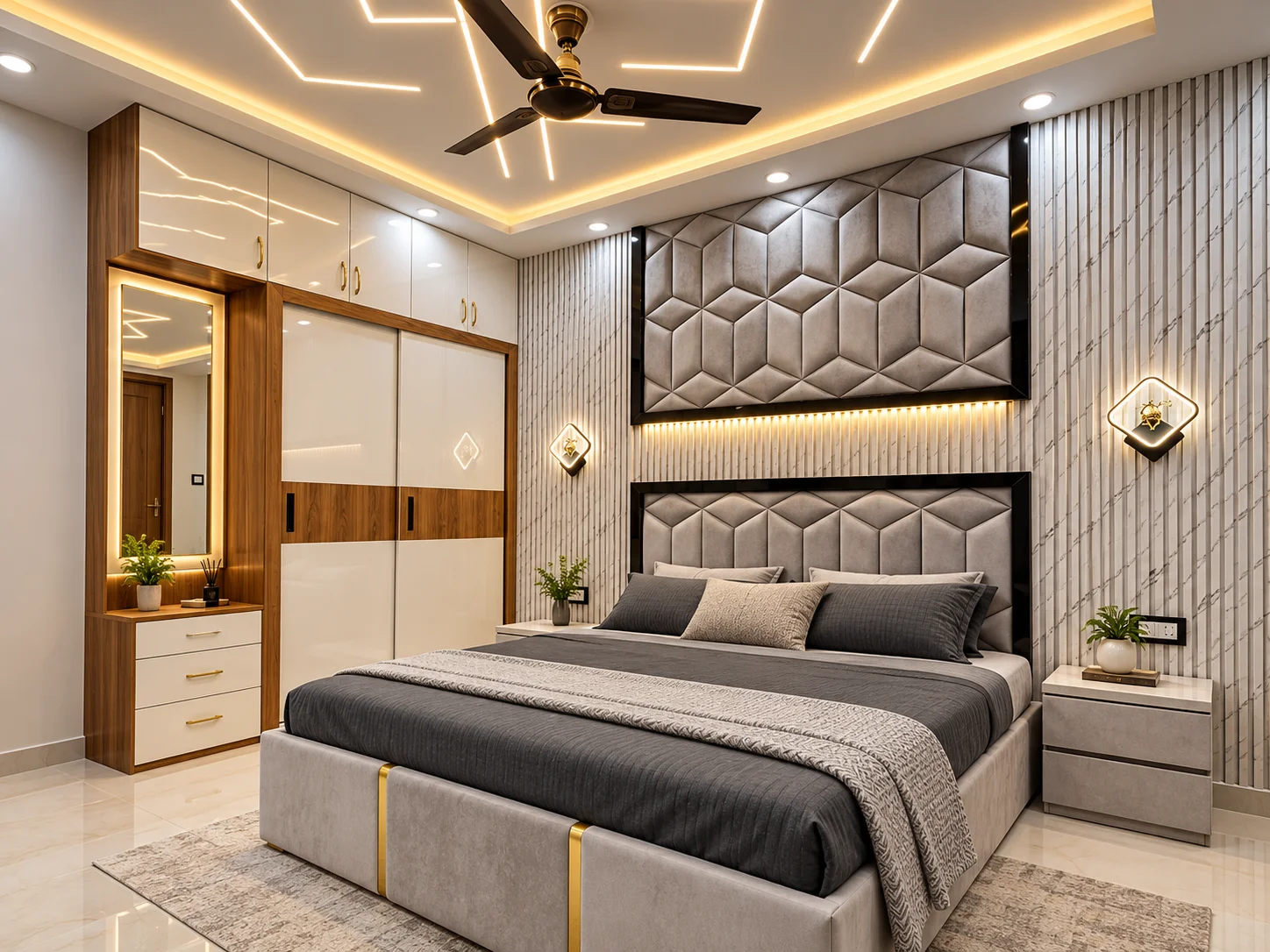 PVC Bedroom Interior Project